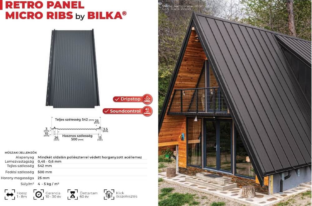 Retro panel – hornyos lemez